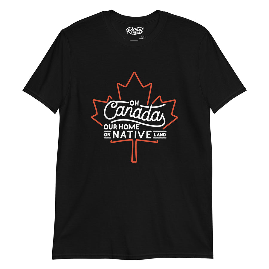 Home on NATIVE Land Leaf T-shirt