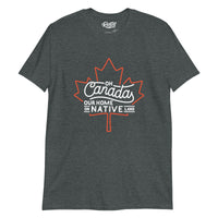 Thumbnail for Home on NATIVE Land Leaf T-shirt