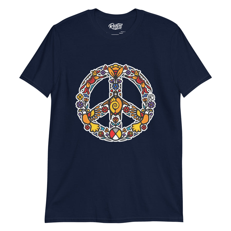 Woodlands Peace Symbol T-shirt
