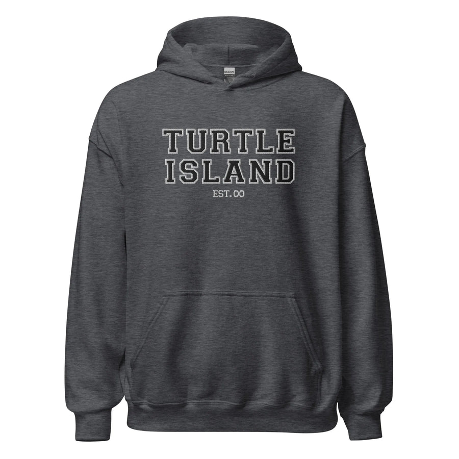 Turtle Island Embroidered Varsity Colourway Hoodie