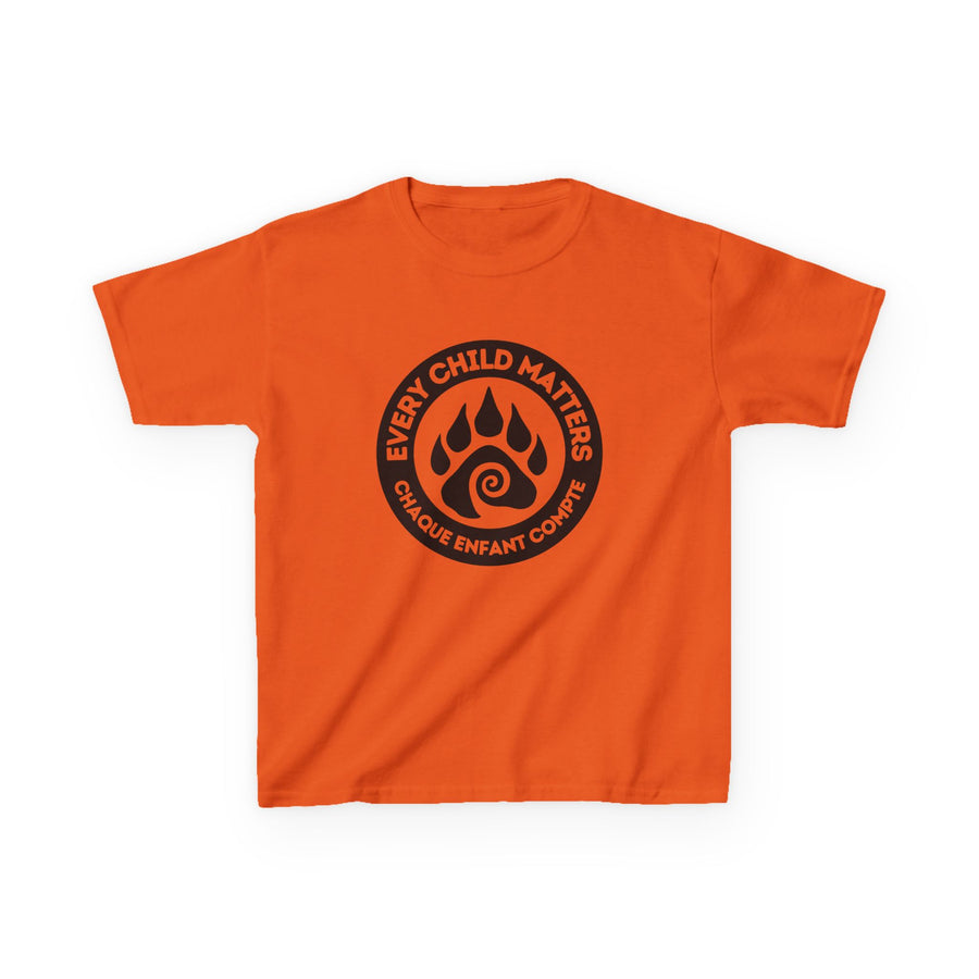 Every Child Matters Makwa Paw T-shirt (Youth-unisex))