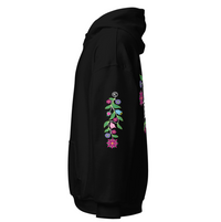 Thumbnail for #LandBack Premium Ojibwe Floral Hoodie