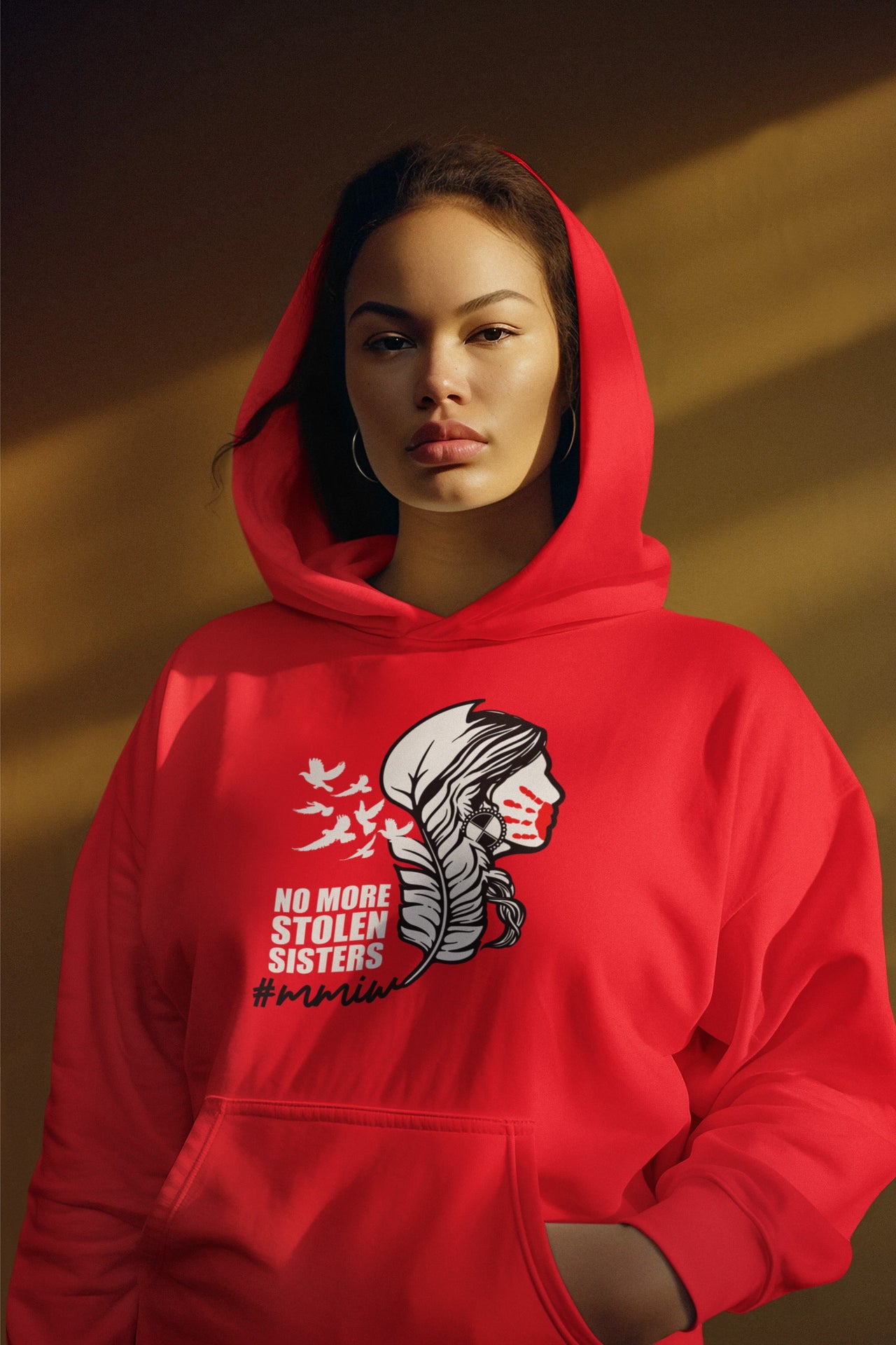 MMIW Feather Hoodie