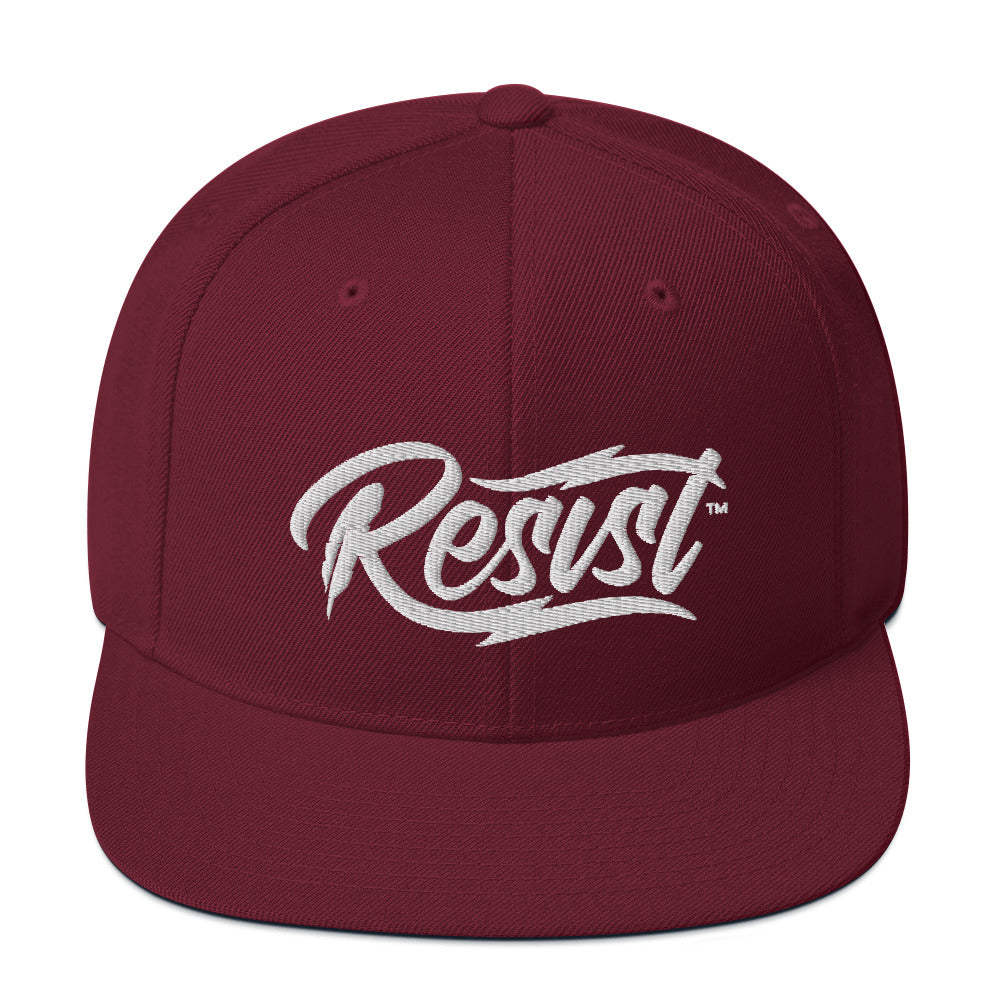 RESIST Logo Snapback (u)