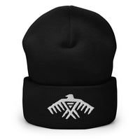 Thumbnail for Embroidered Thunderbird Cuffed Beanie