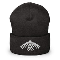 Thumbnail for Embroidered Thunderbird Cuffed Beanie