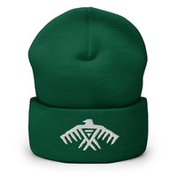 Thumbnail for Embroidered Thunderbird Cuffed Beanie