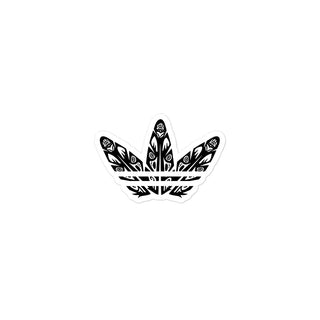 Tri-feather Sticker