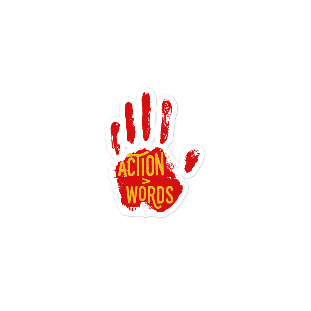 MMIW Action > Words Sticker