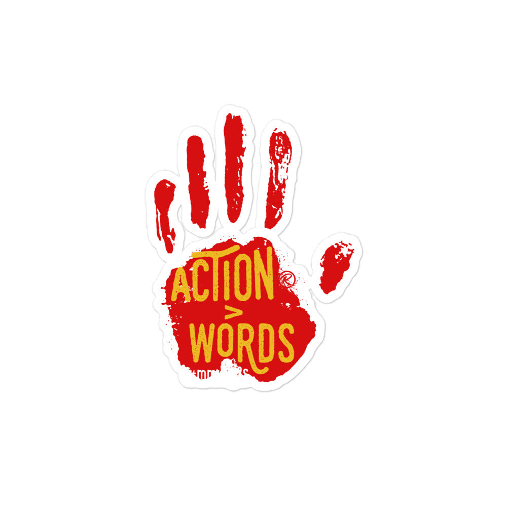 MMIW Action > Words Sticker