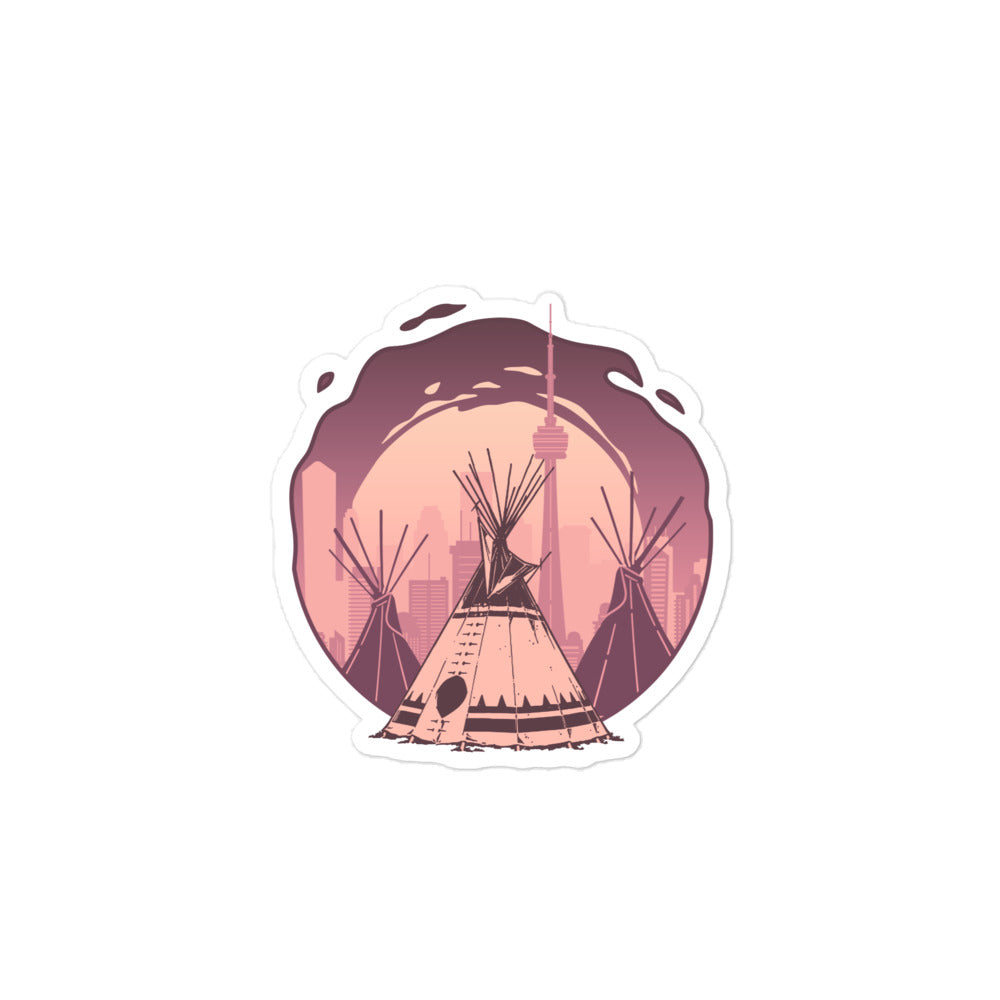 Tkaronto Tipi Sticker