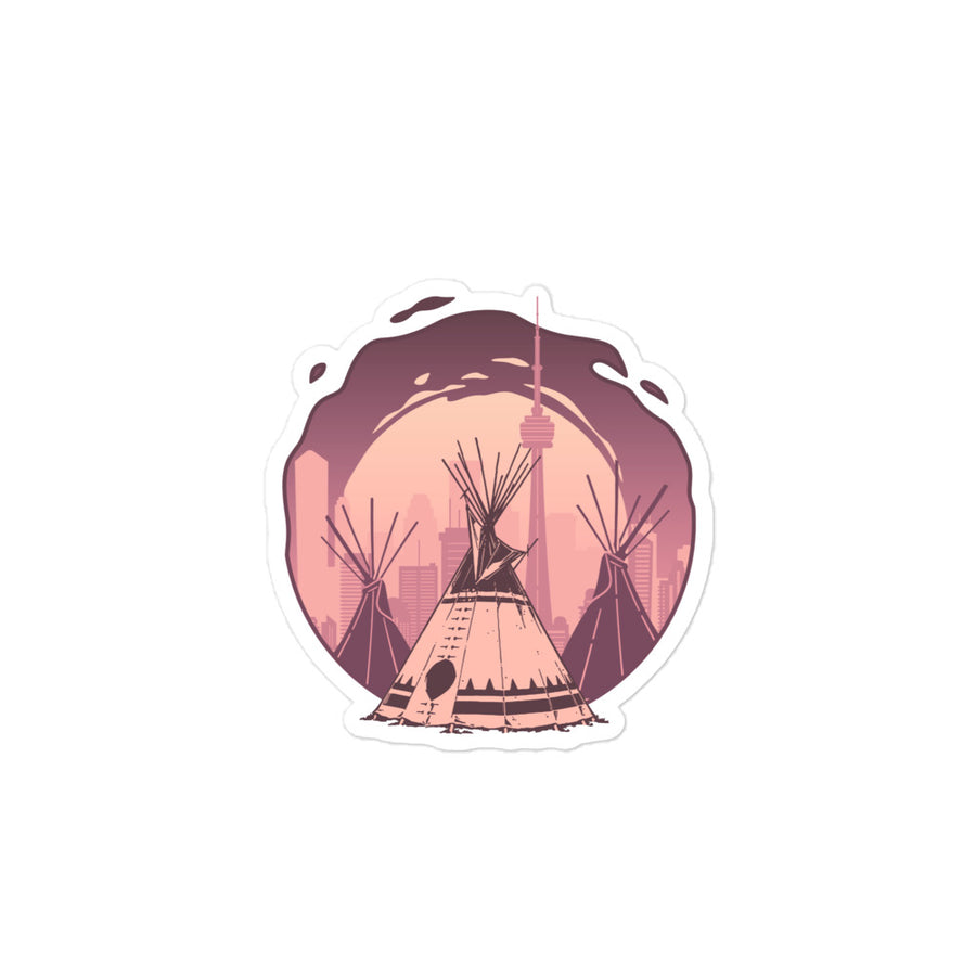Tkaronto Tipi Sticker