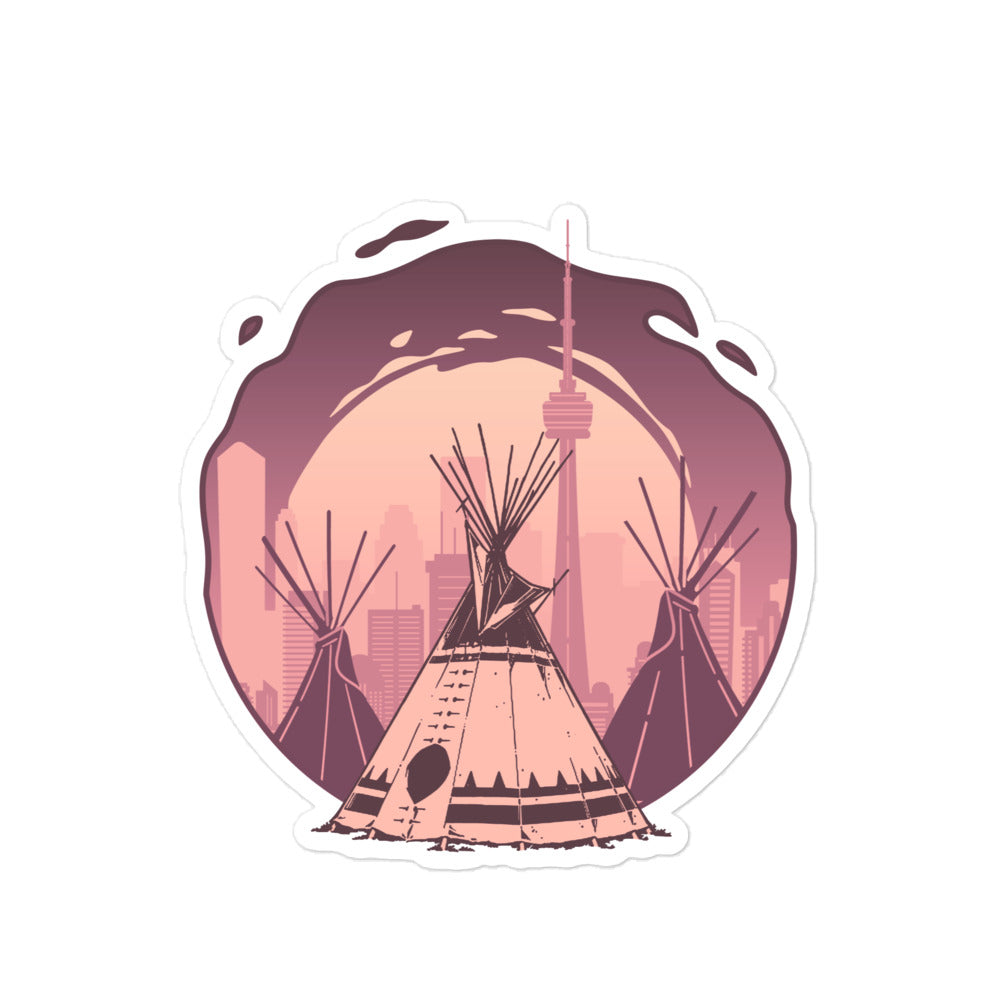 Tkaronto Tipi Sticker