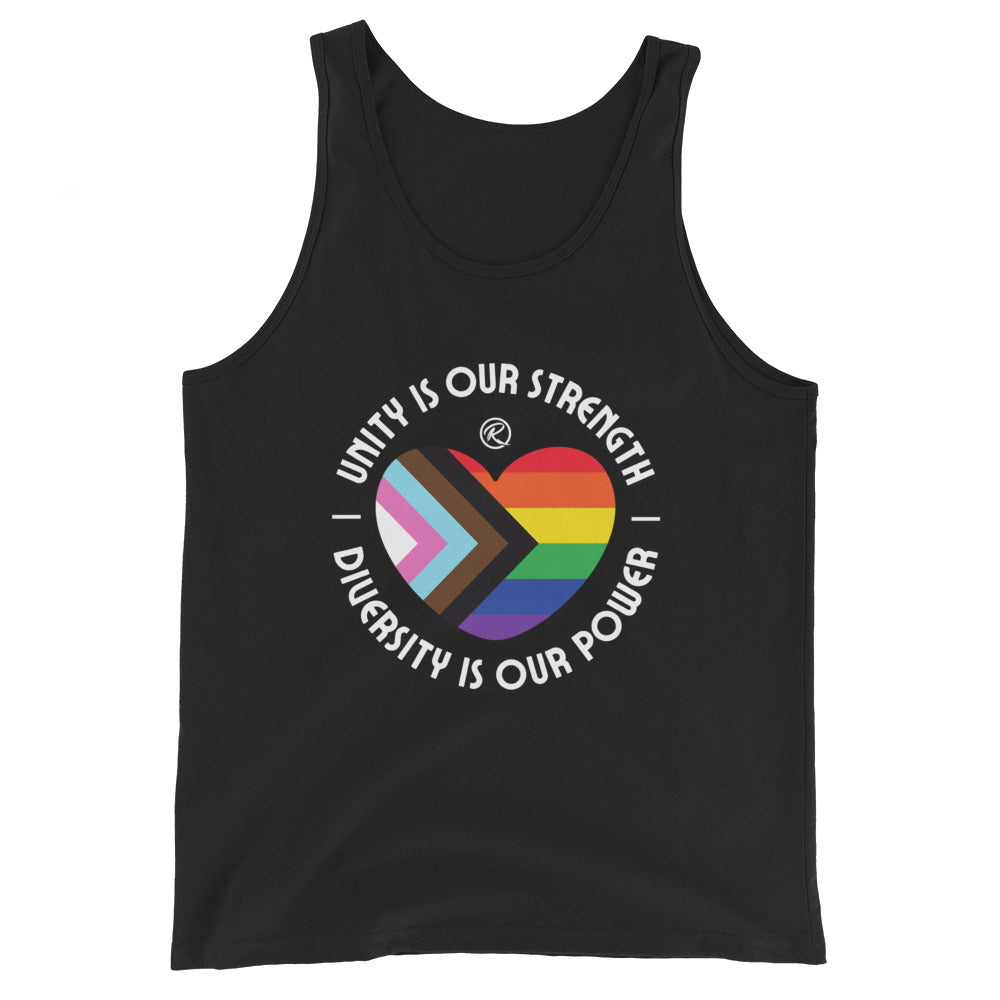 Unity-Strength-Diversity-Power Tanktop (Unisex)