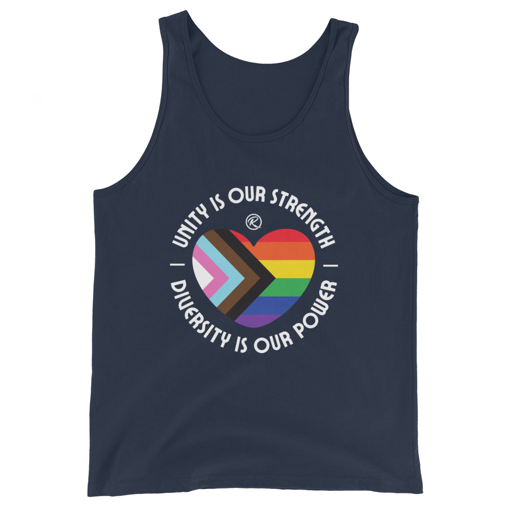 Unity-Strength-Diversity-Power Tanktop (Unisex)