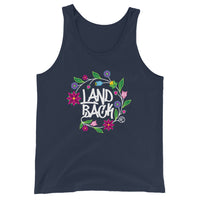 Thumbnail for LandBack Floral Tank Top (Unisex)