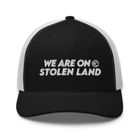 Thumbnail for We are on Stolen Land Mesh Cap