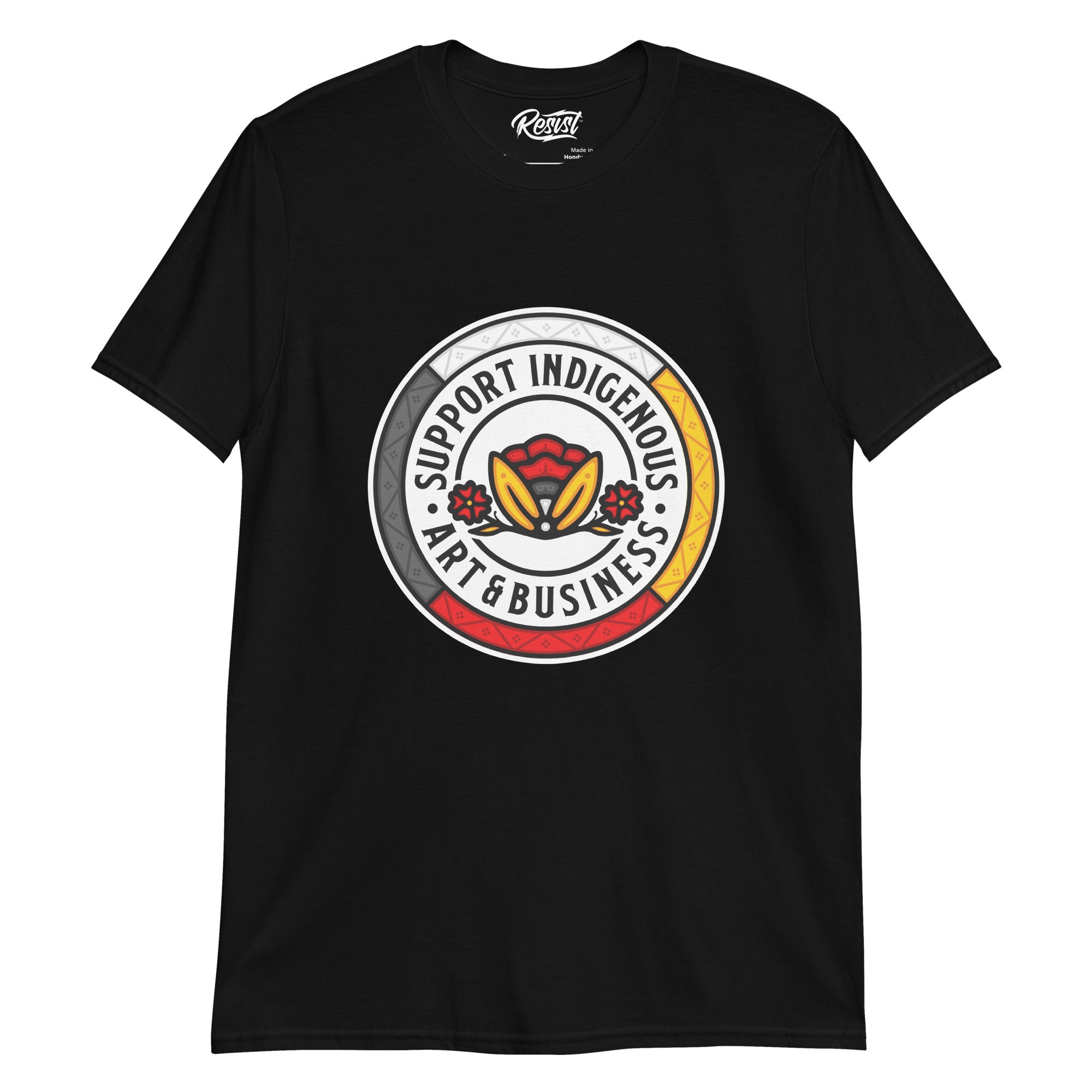 Support Indigenous Art & Business T-Shirt (unisex)