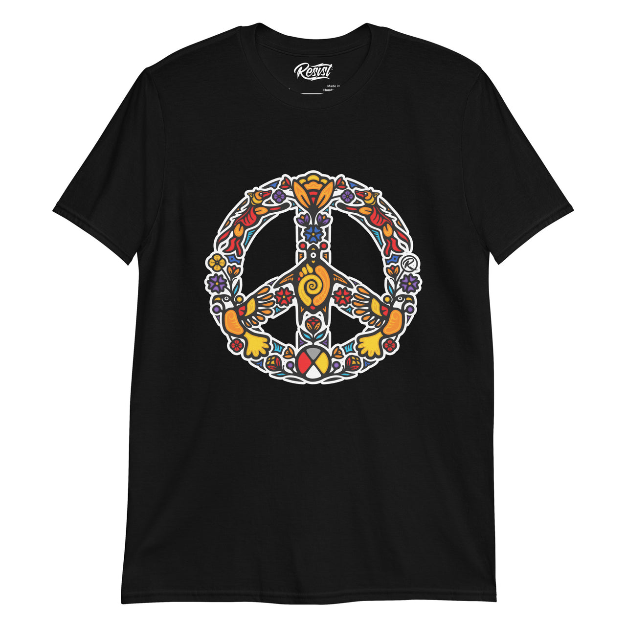 Woodlands Peace Symbol T-shirt