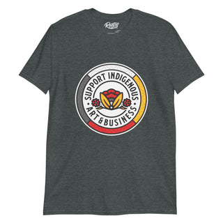 Support Indigenous Art & Business T-Shirt (unisex)