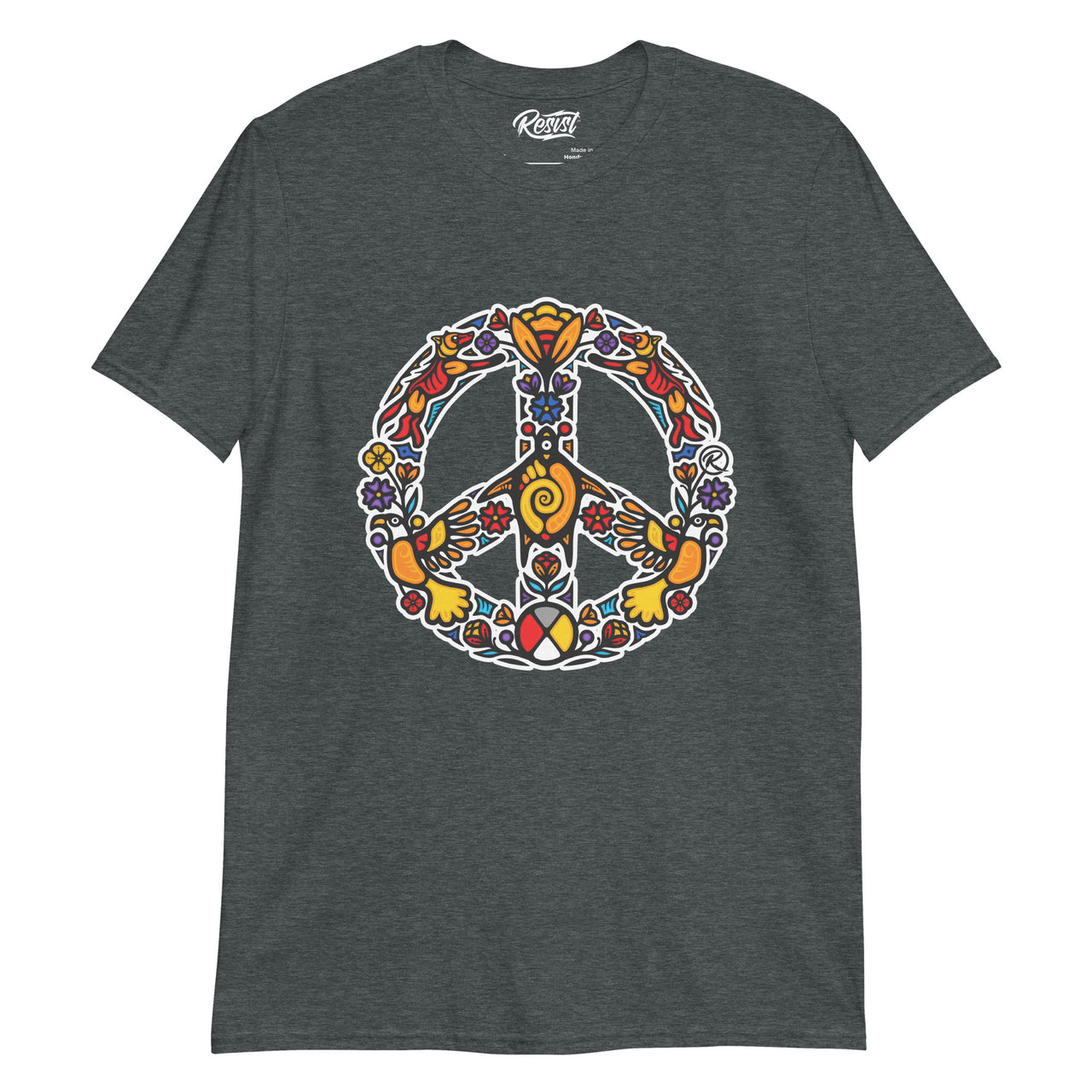 Woodlands Peace Symbol T-shirt