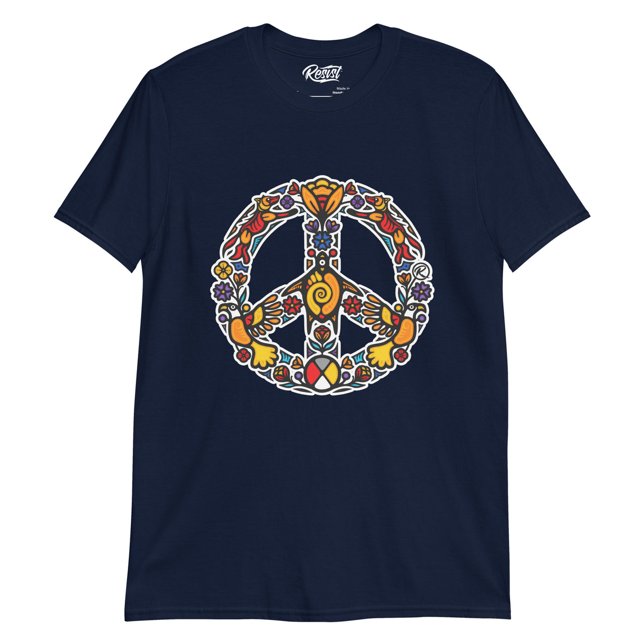 Woodlands Peace Symbol T-shirt