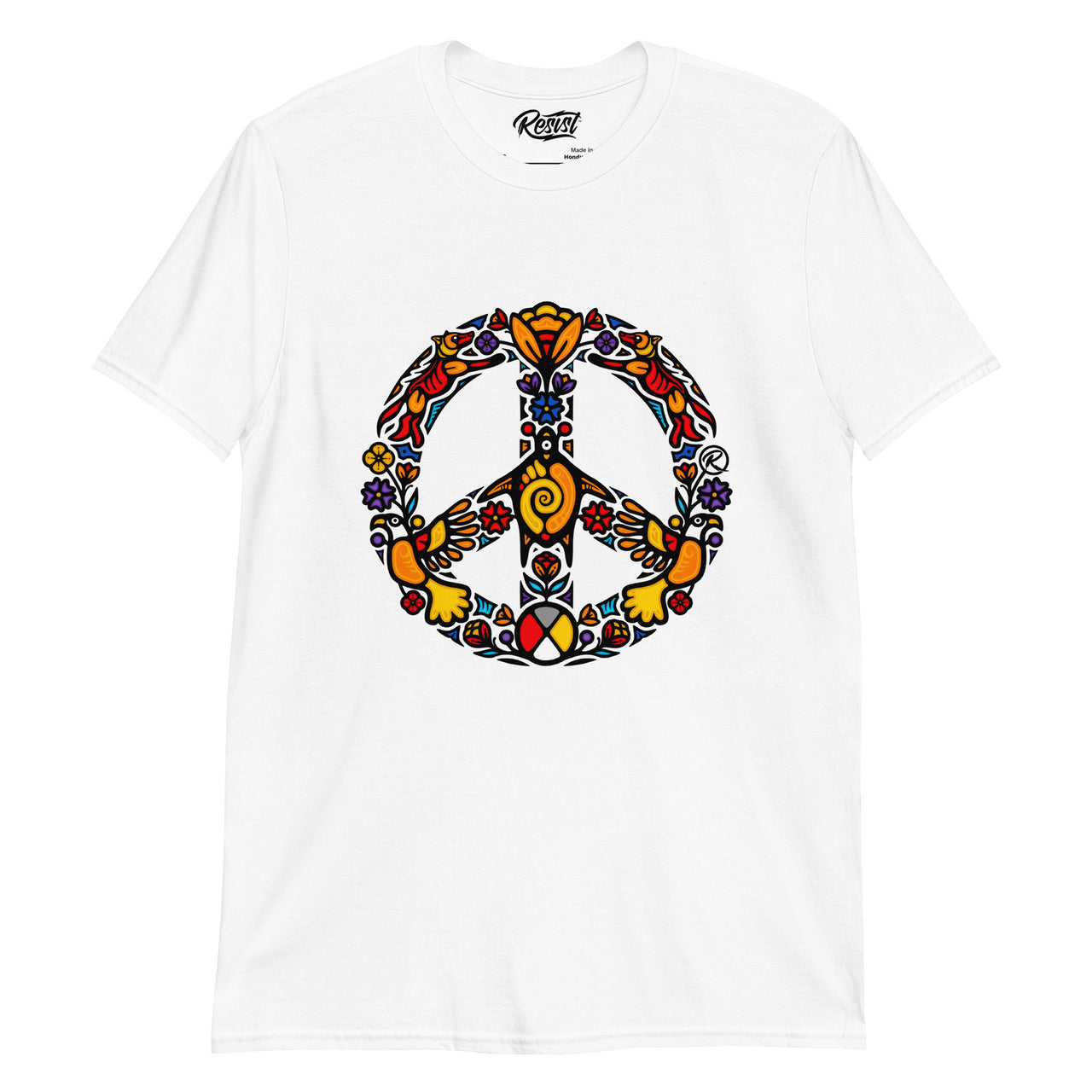 Woodlands Peace Symbol T-shirt