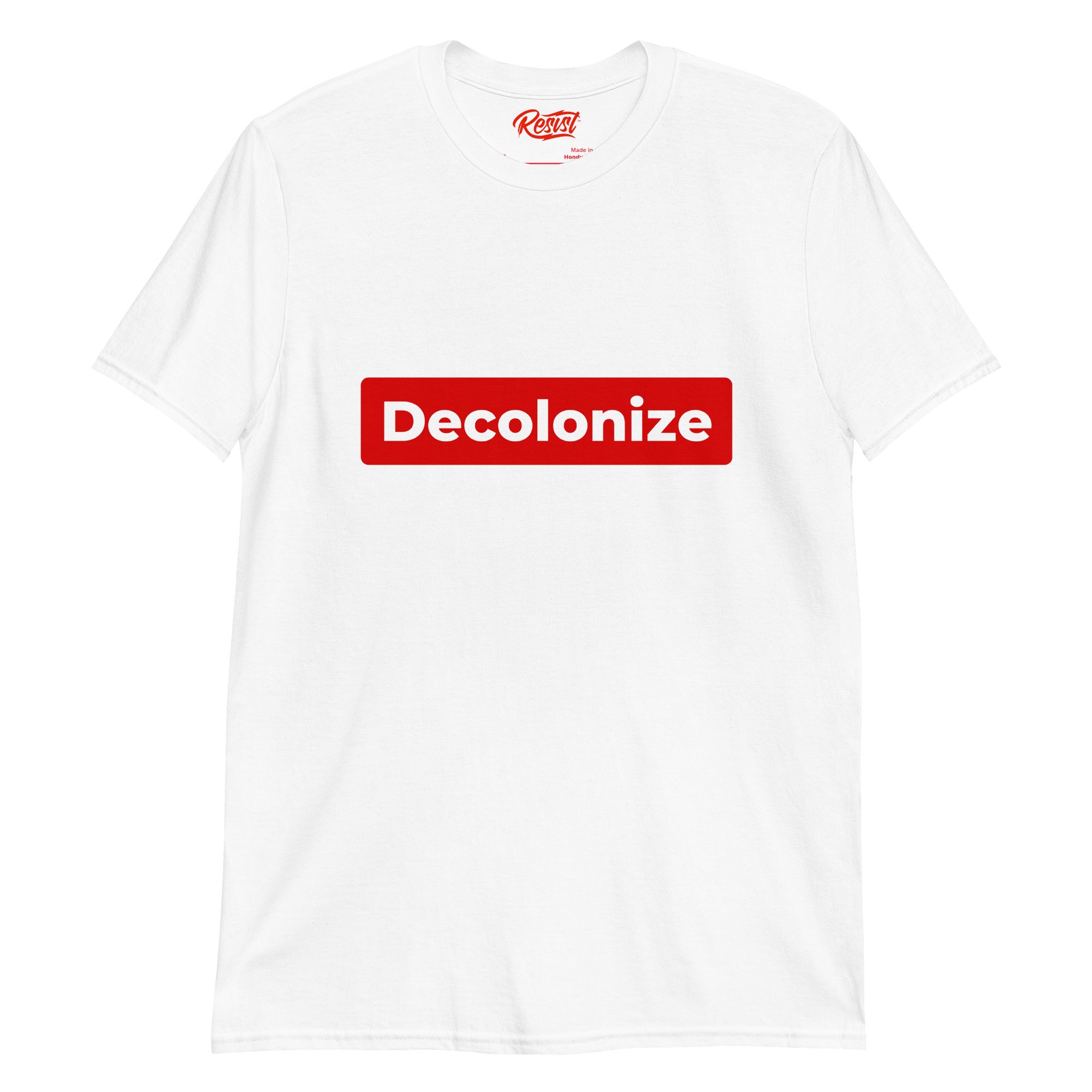 Red Label Decolonize T shirt