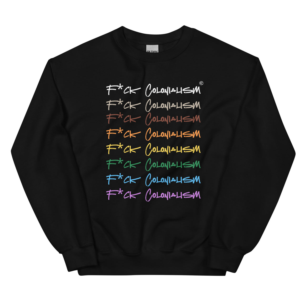 Original F*ck Colonialism Crewneck Sweater