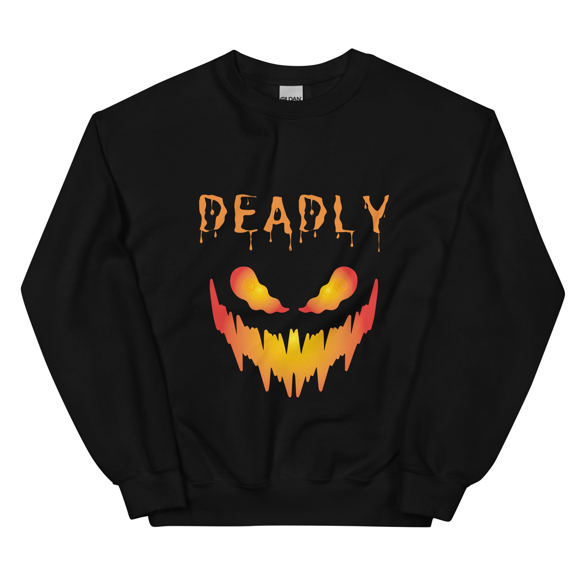 Deadly Jack-o'-Lantern Crewneck Sweater (unisex)