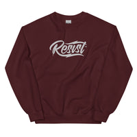 Thumbnail for Embroidered Resist Logo Simple Sweatshirt