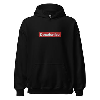 Red Label Embroidered Decolonize Hoodie