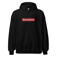 Thumbnail for Red Label Embroidered Decolonize Hoodie