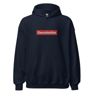 Red Label Embroidered Decolonize Hoodie