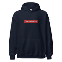 Thumbnail for Red Label Embroidered Decolonize Hoodie