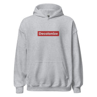 Thumbnail for Red Label Embroidered Decolonize Hoodie