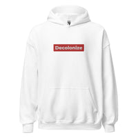 Thumbnail for Red Label Embroidered Decolonize Hoodie