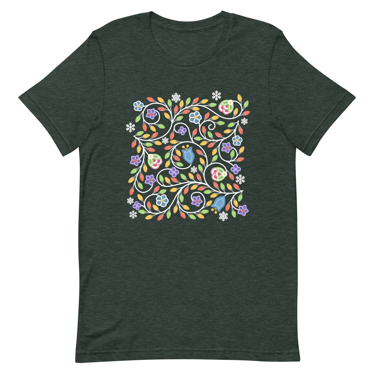 Ojibwe Floral Lights T-shirt