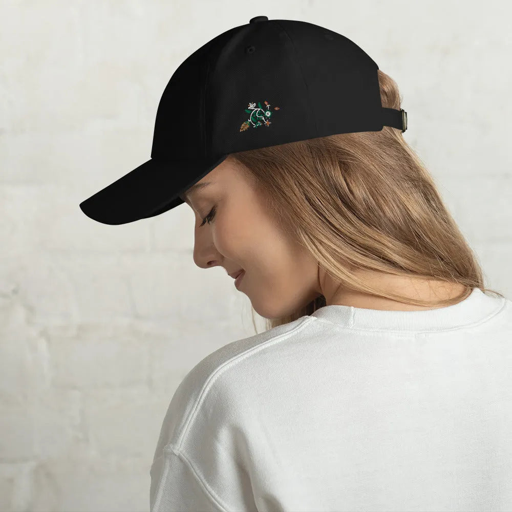 Minimalist Embroidered floral Classic Cap