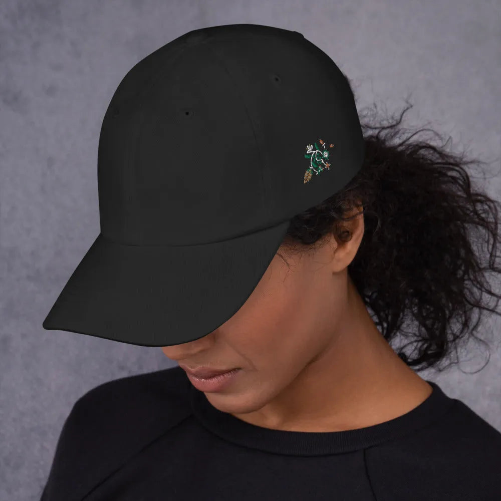 Minimalist Embroidered floral Classic Cap