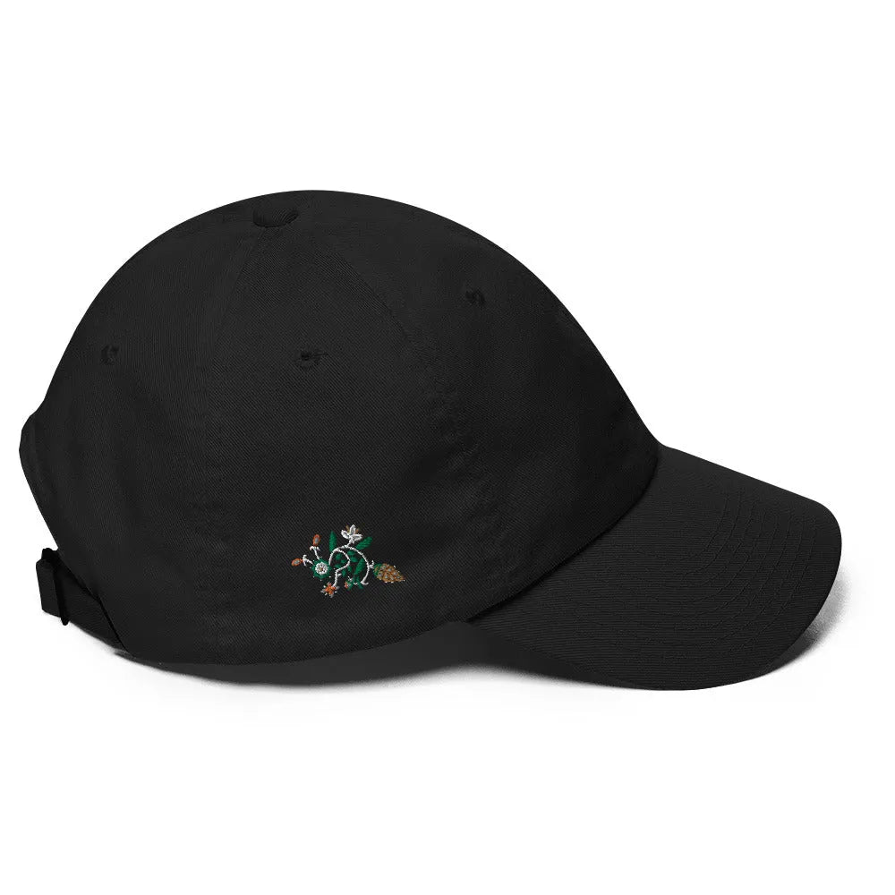 Minimalist Embroidered floral Classic Cap