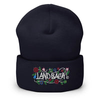 Thumbnail for LandBack Floral Cuffed Beanie