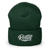 Thumbnail for Embroidered RESIST Cuffed Beanie