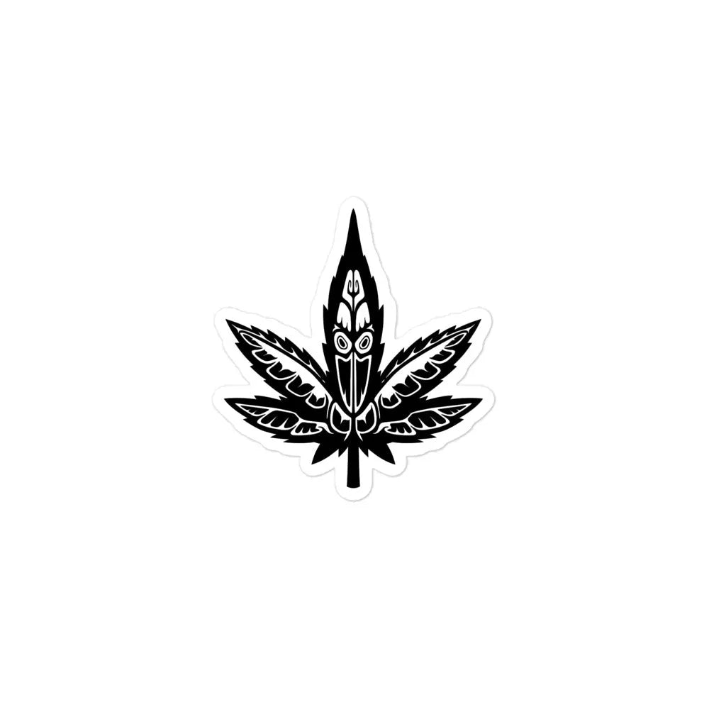 native Cana Leaf Sticker