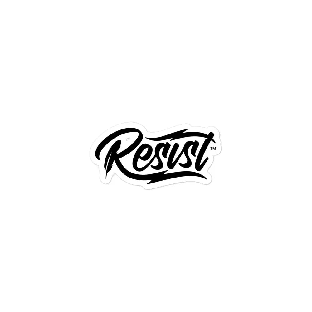 RESIST Logo sticker