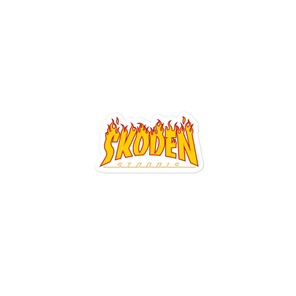 SKODEN Fire Sticker