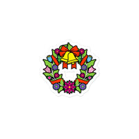 Thumbnail for Nishmas Floral Wreath Sticker