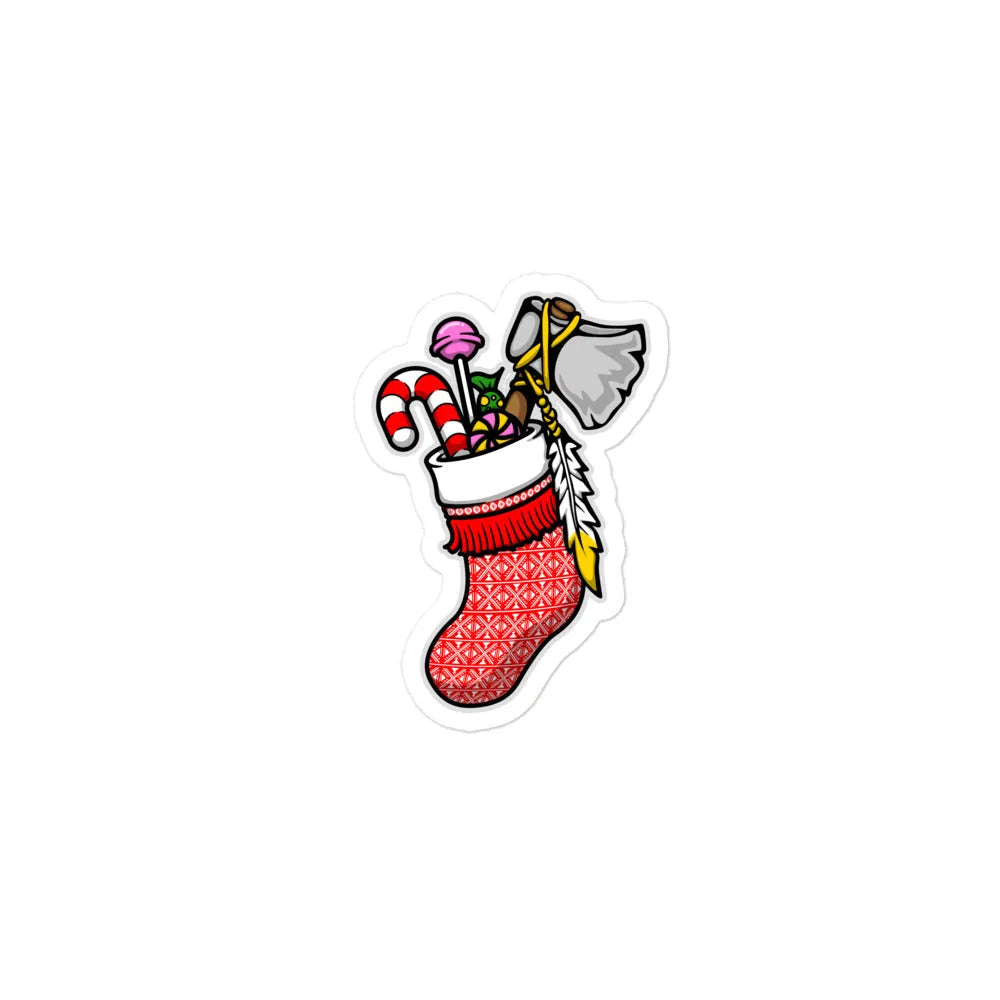 Little Warrior Stocking Sticker