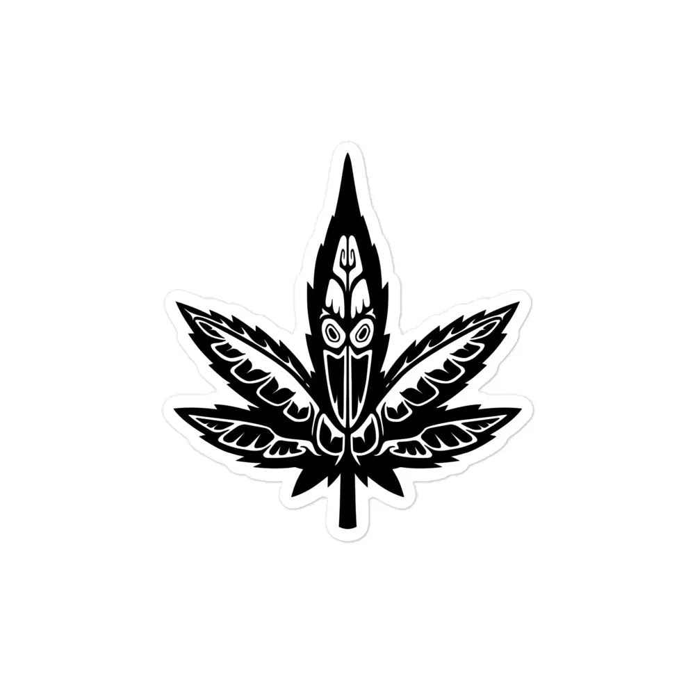 native Cana Leaf Sticker