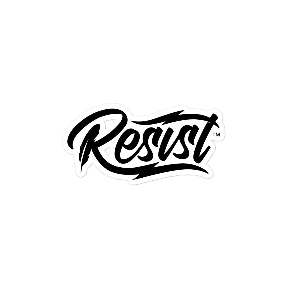 RESIST Logo sticker